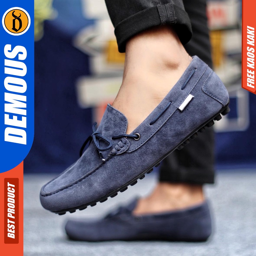 Demous Renes Sepatu Slip On Pria Sepatu Casual Pria