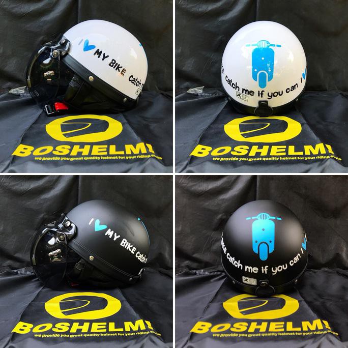 Helm Chip Catok Vespa I Love My Bike