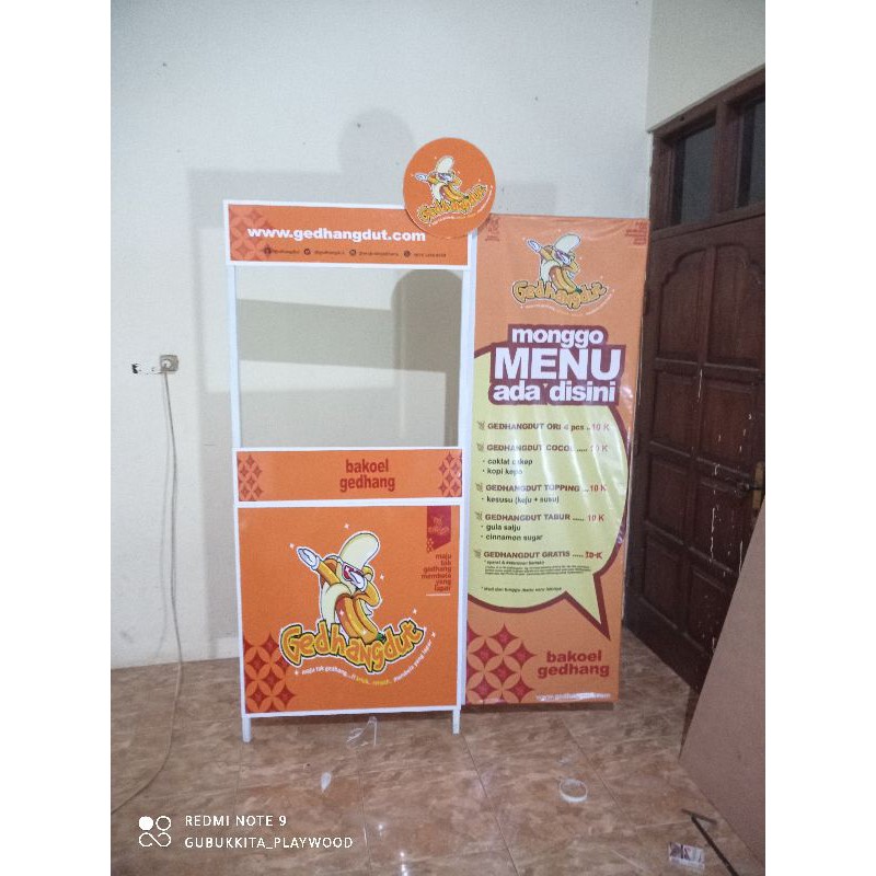 booth portable besi termurah