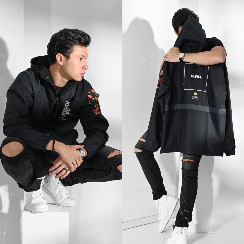 JAKET CASUAL -JAKET PRIA-JAKET OUTDOOR ORIGINAL - JAKET PARASUT PRIA- JAKET WATERPROOF-AF 14