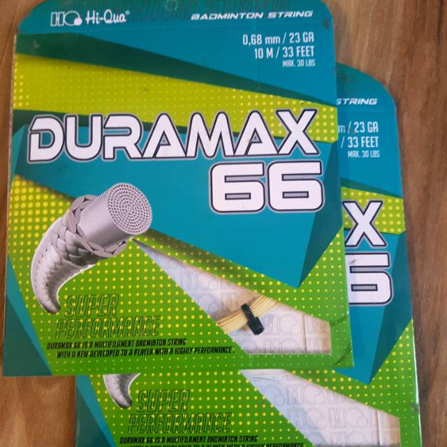 Senar raket badminton Hi-Qua DURAMAX 66