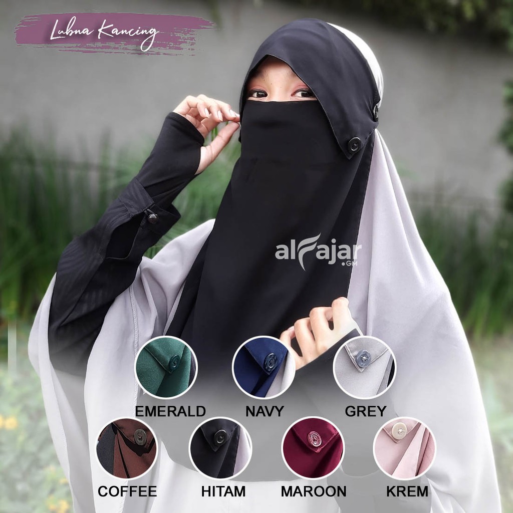 CADAR PONI KANCING Lubna Ceruty 2 Layer by Alfajar TERBARU MURAH