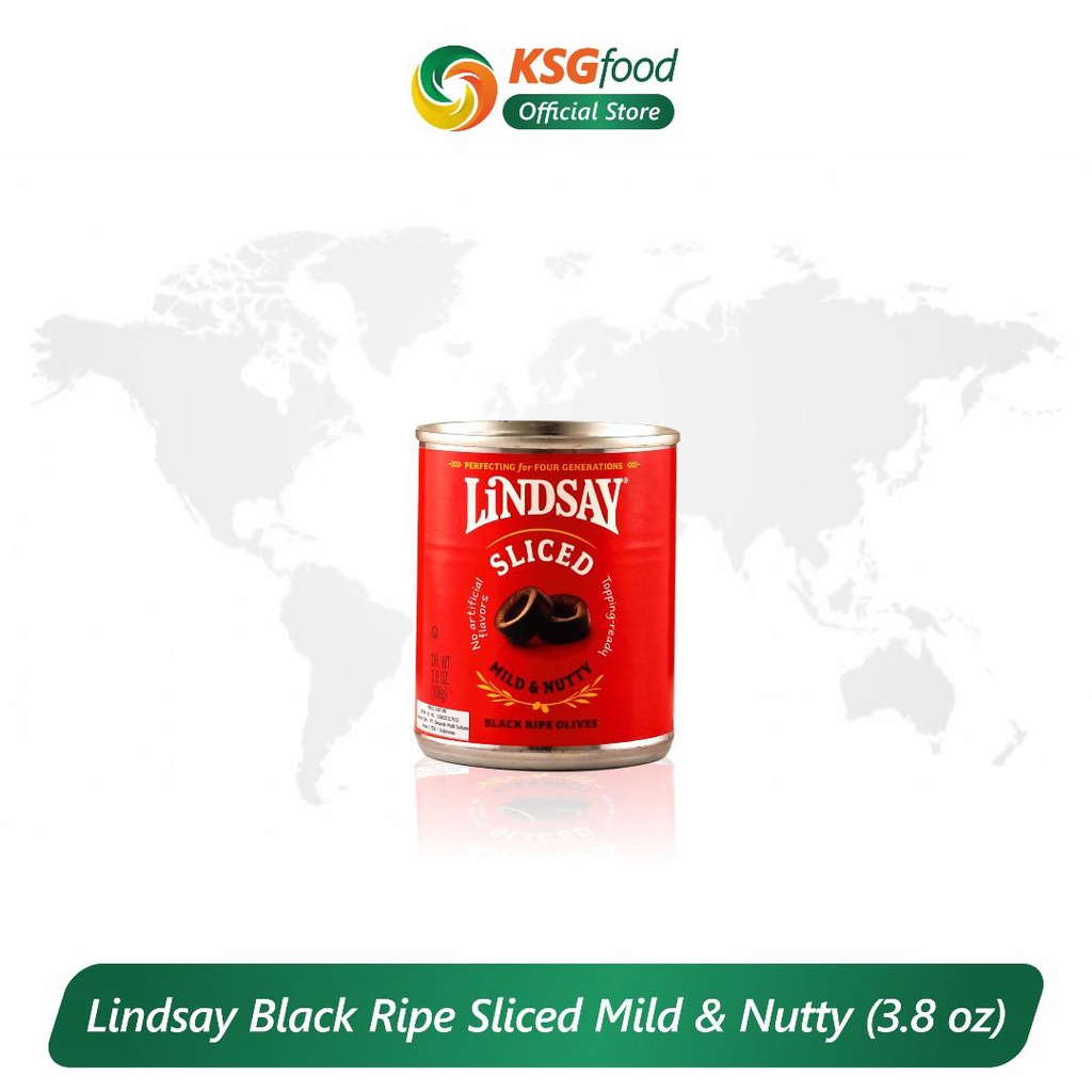 

LINDSAY BLACK RIPE OLIVES CHOPPED [MILD&NUTTY 3.8OZ]