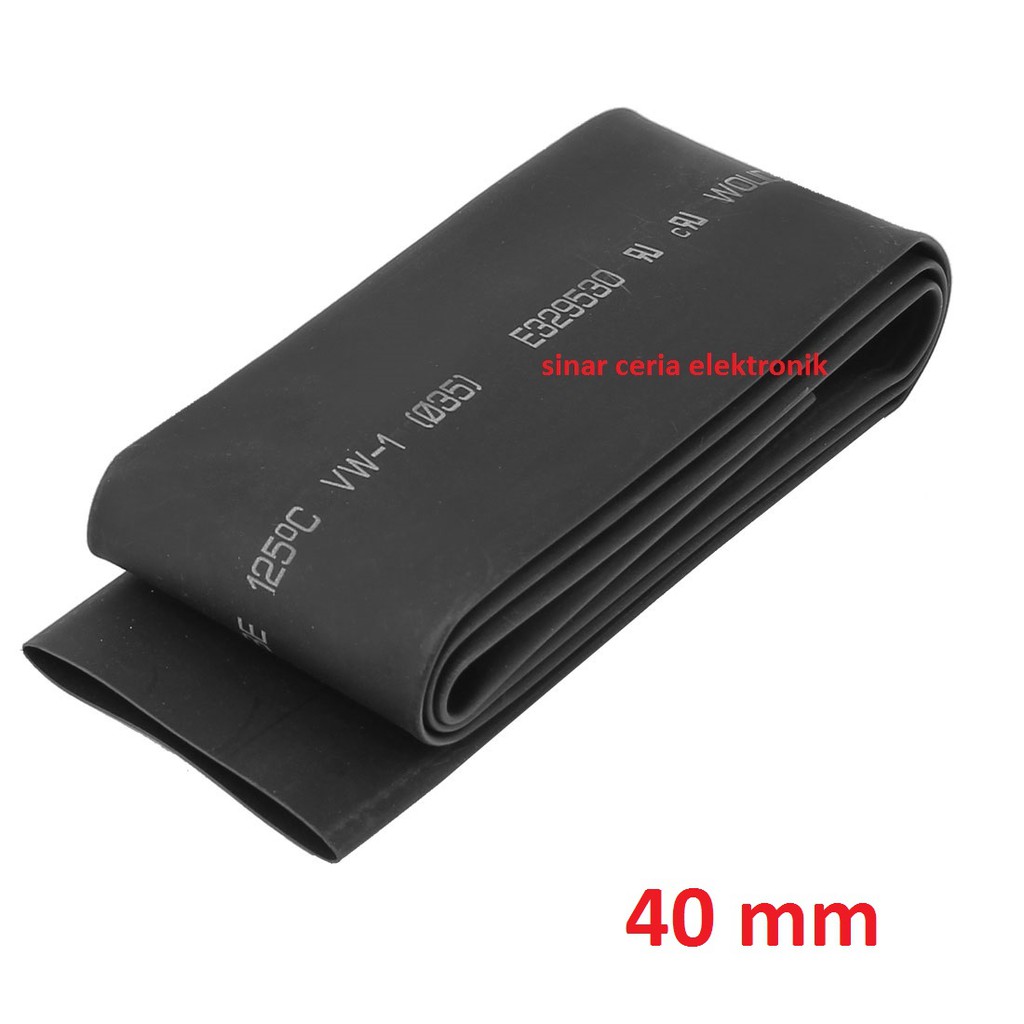 Heatshrink / Heat shrink / Solatip Bakar 40mm Heat Shrink Tubing Tube