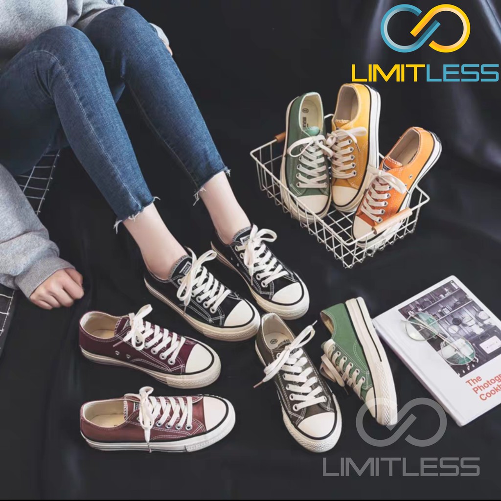 Sepatu Sneakers Wanita Korea Sepatu Wanita Converse 70s Low Cut Sneakers Canvas Impor Premium
