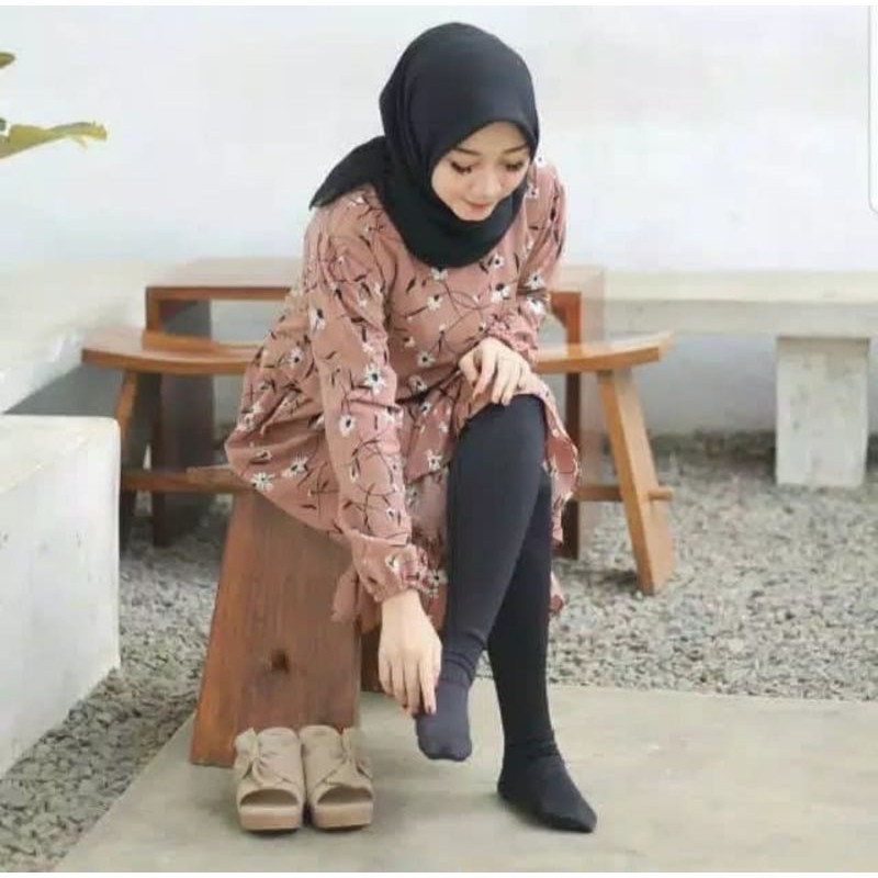 Leging whudu wanita import jumbo premium