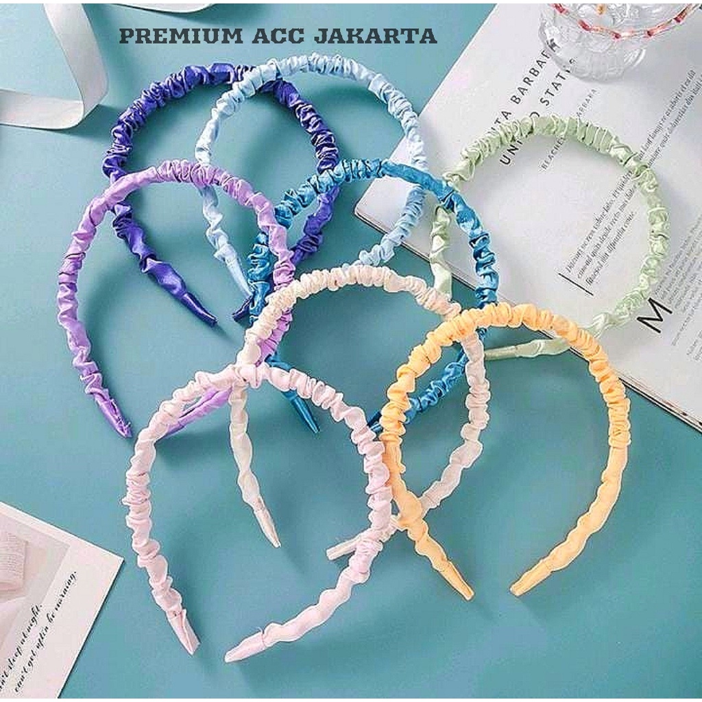 Bando Bandana Pita Murah Bando Korea Cute / Bando Rambut Ala Korea Accesories Wanita