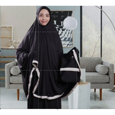 Mukena jersey dewasa han and vie platinum