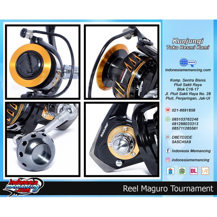 Reel Spinning Maguro Tournament 8000PG AP-1458