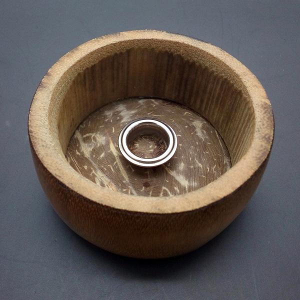 Tempat Lilin Bathok Kelapa + Bambu MMS01