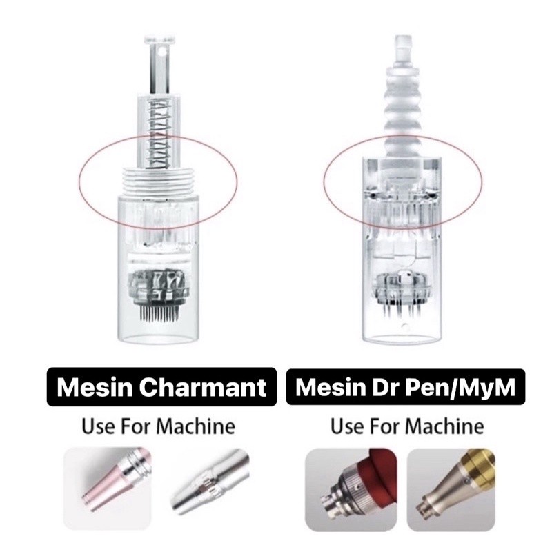 JARUM NANO CHARMANT/ BB GLOW NEEDLE/ MESIN SULAM