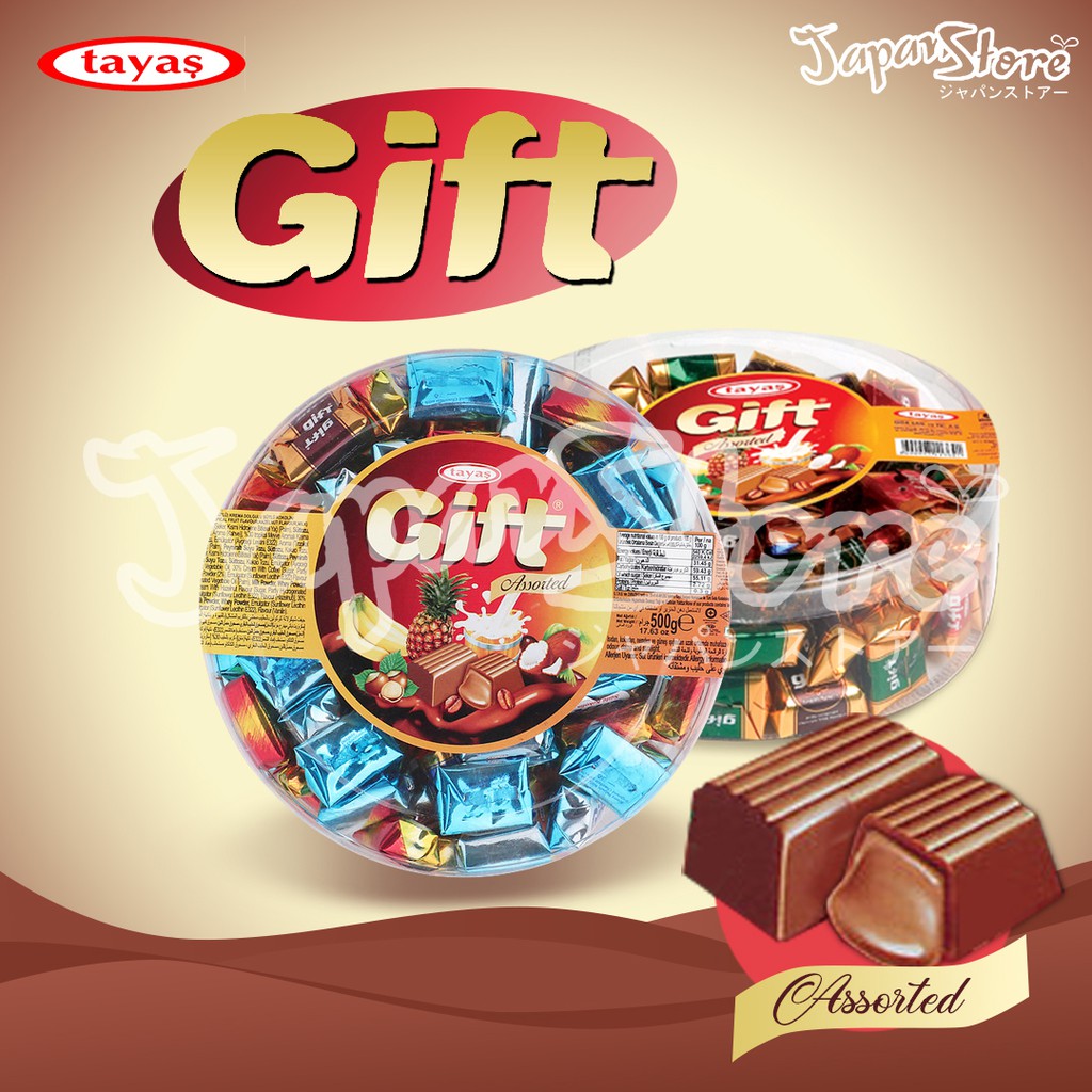 Tayas Gift Creamy Cream Choco Assorted [500g 3 Varian Rasa]