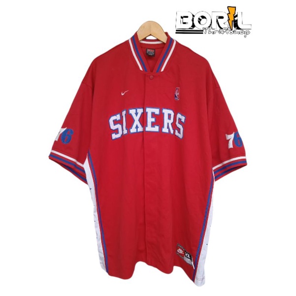 NIKE VINTAGE NBA SIXERS 76ERS SECOND