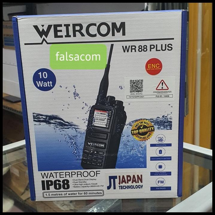 Ht Weircom Wr 88 Plus Dualband 10Watt
