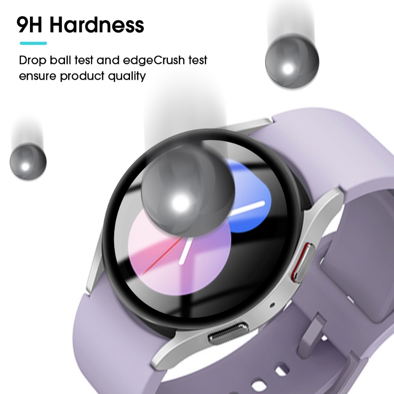 [Harga Grosir]Pelindung Layar Tempered Glass 20D Anti Gores 40mm 44mm Untuk Samsung Galaxy Watch 5 Pro