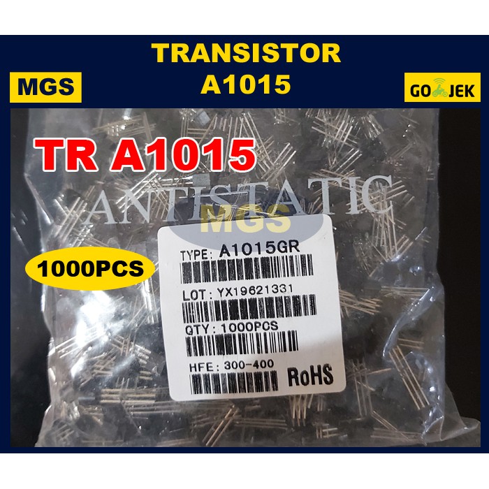 1000Pcs Transistor A1015