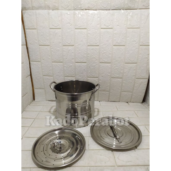 Langseng Steamer Arizona 12qt - Steamer Kukus Stainless - Kukusan Tebal