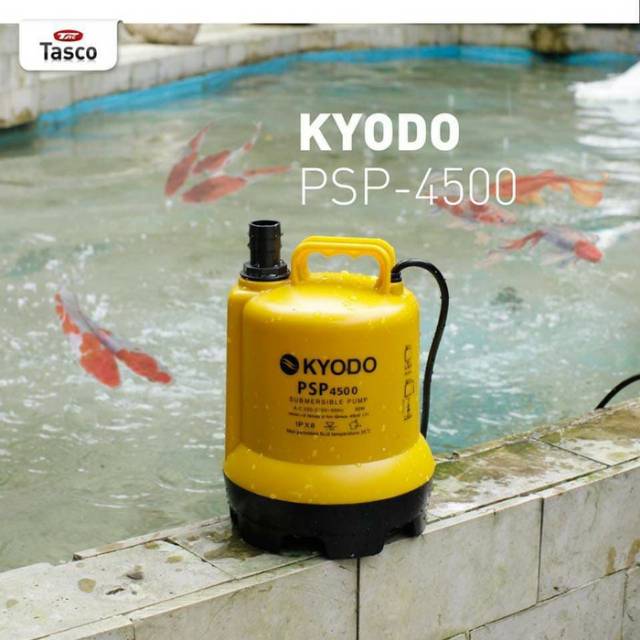 Pompa Celup Kolam Ikan Kyodo Psp 4500 Pompa submersible kyodo Psp 4500