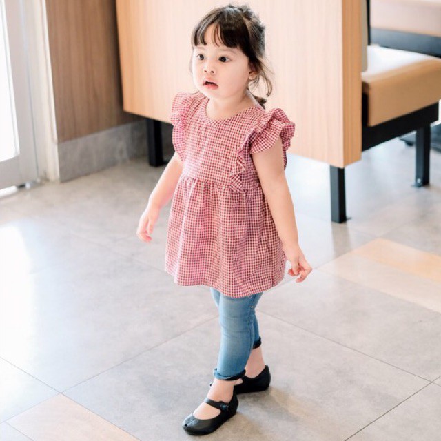 RB (1-4 Tahun) SABIA-Dress Anak Dress Anak Perempuan Dress Bayi Dress Bayi Perempuan Baju Anak