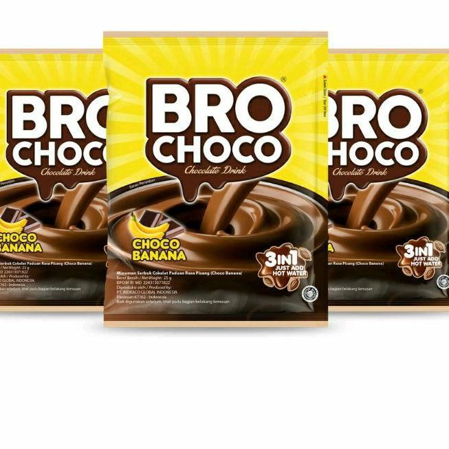 

➭ Kopi BroChoco Original Isi 10 Sachets , Kopi Brochoco Banana , Indonesia Coffee , Kopi Coklat ㆆ