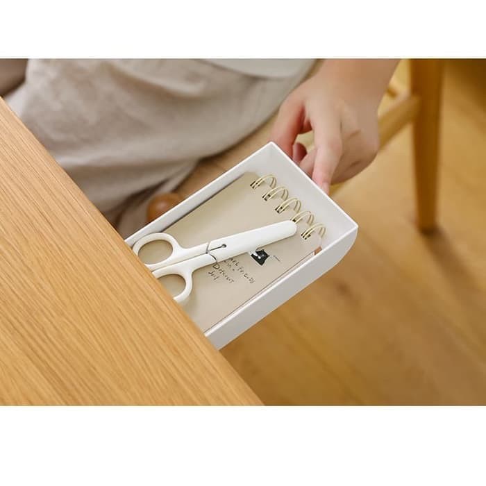 NA UNDER TABLE DRAWER - LACI SERBAGUNA MEJA KERJA MINIMALIS - STORAGE
