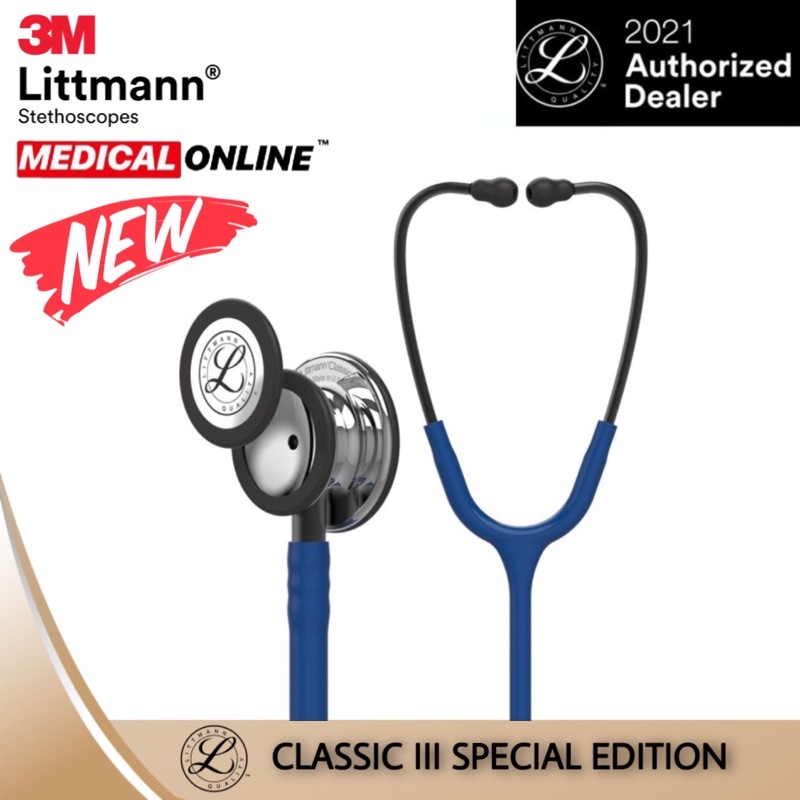 3M STETOSKOP LITTMANN CLASSIC III NAVY BLUE MIRROR FINISH 5863 LITMAN CLASSIC 3 MEDICAL ONLINE