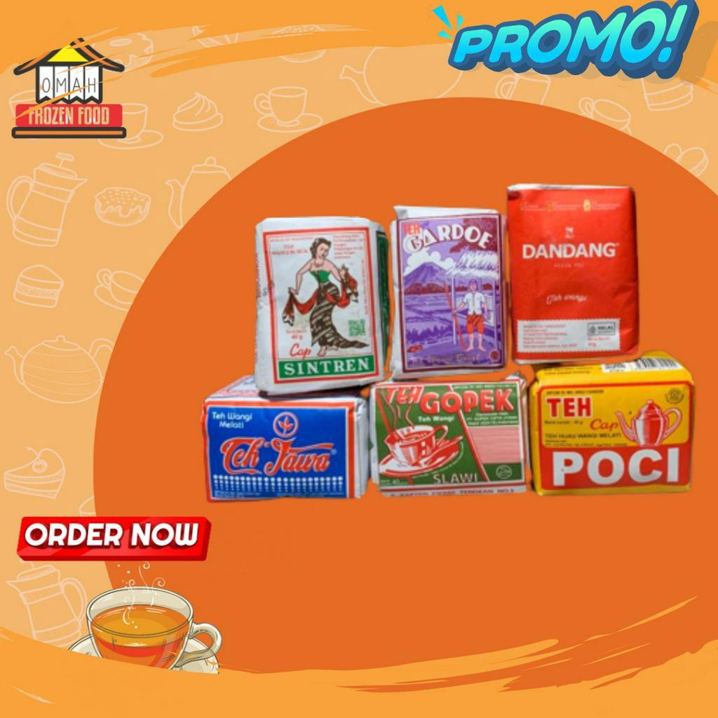 

PROMO BRAND Paket Teh 13 Paket Teh Solo Kombinasi Jawa Sintren Dandang Gopek Gardoe Poci