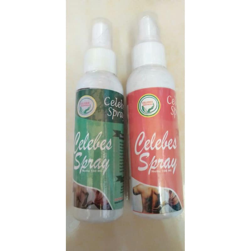 CELEBES SPRAY 100ml/ MINYAK URUT/MINYAK PERAWATAN TUBUH
