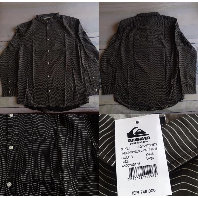 Kemeja Panjang Quiksilver Heat Waves LS KVJ6