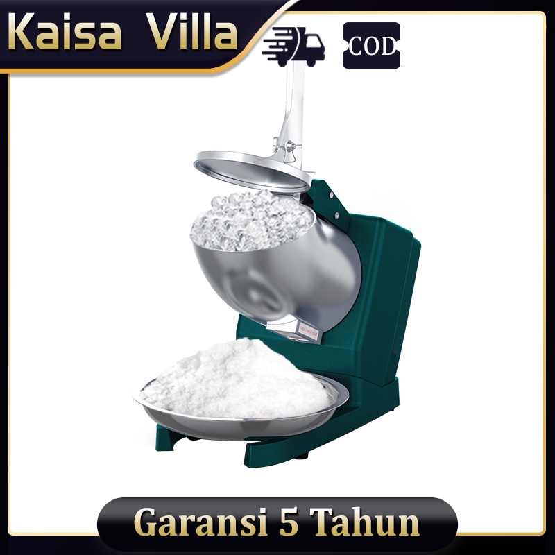 KaisaVilla Alat Penghancur Es Mesin Serut Es Mesin Giling Es Ice Crusher Machine