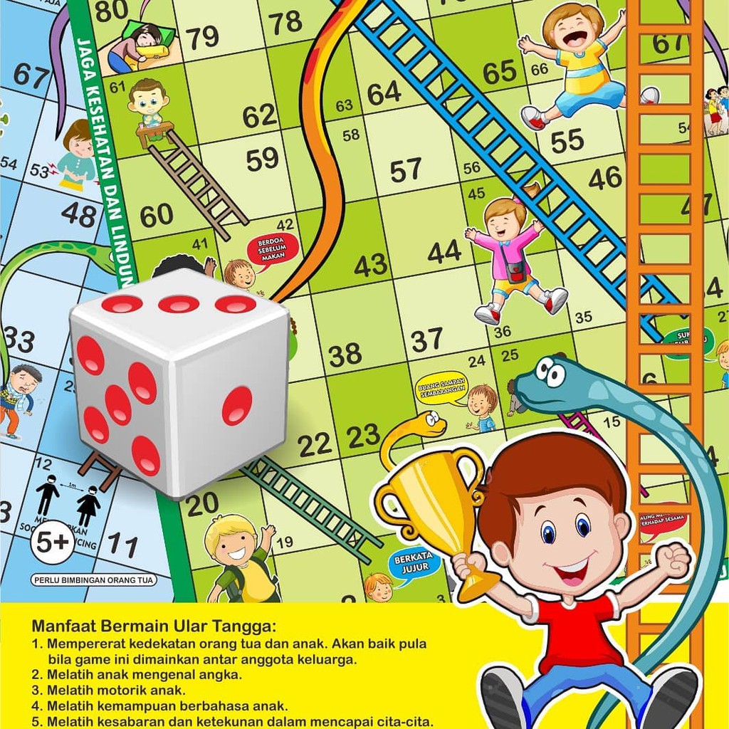 ULAR TANGGA RAKSASA 2 X 2 METER FREE DADU Shopee Indonesia ULAR TANGGA RAKSASA 2 X 2 METER FREE DADU Shopee Indonesia
