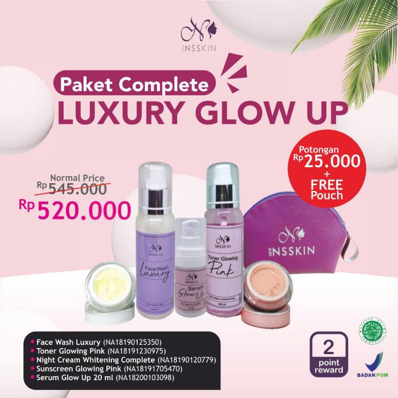 CREAM NSSKIN PAKET LUXURY COMPLETE