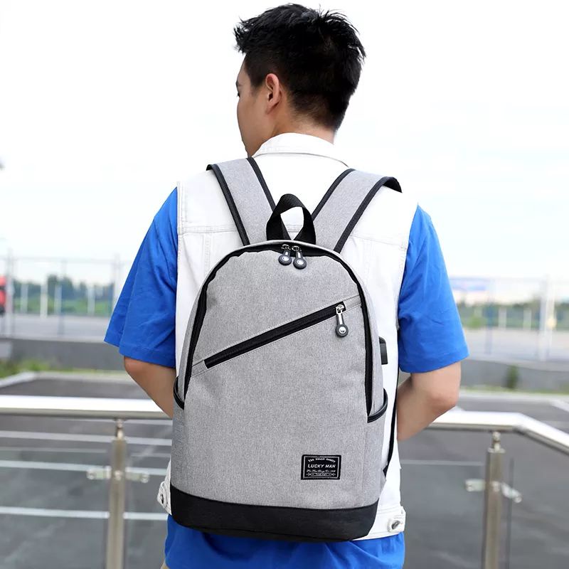 Polofelix Backpack Tas Punggung Hitm Laptop Pria Tas Wanita Murah Grosir Tas ransel Kapasitas Ransel Pria Ransel Kasual Perjalanan Sekolah Laptop Pria Multifungsi Tahan Air Tas Oxford Ransel Olahraga Luar Ruangan Hitam