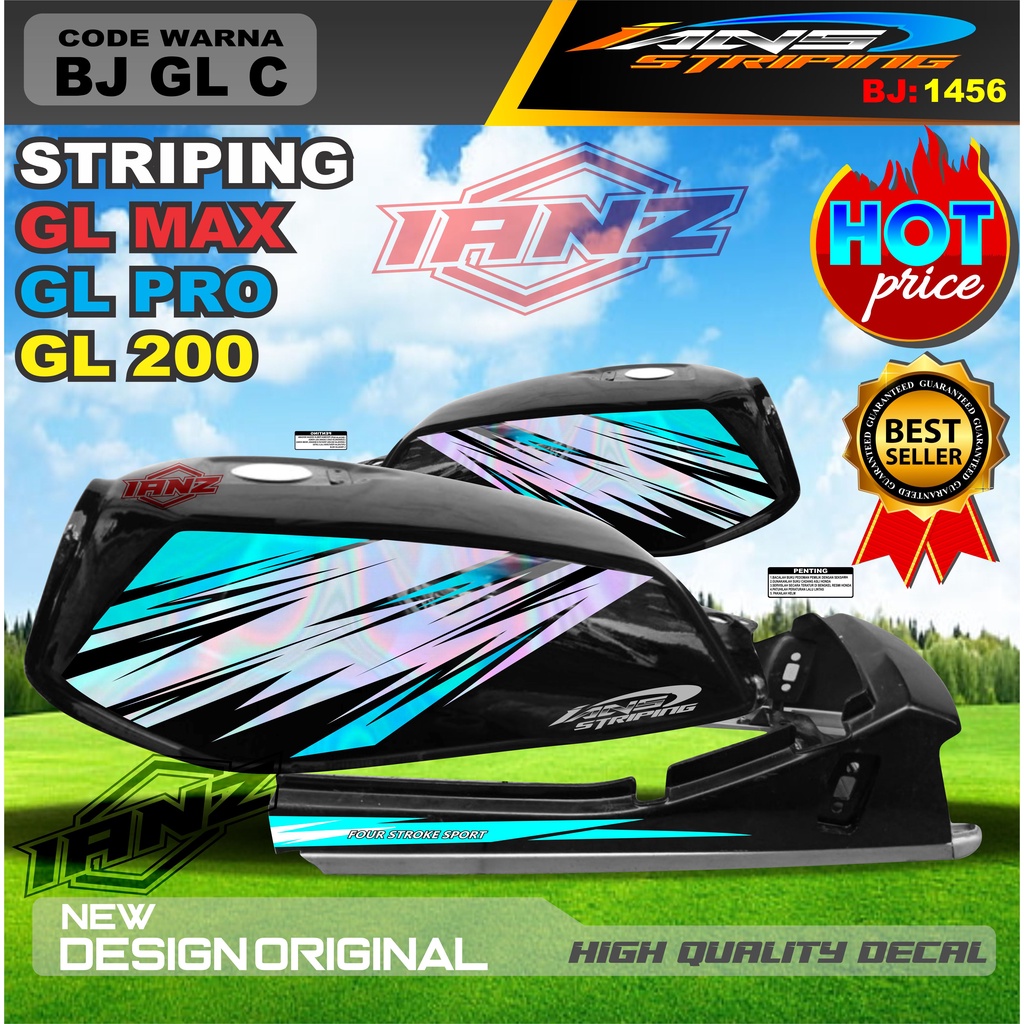 STRIPING GL MAX HOLOGRAM / STRIPING GL PRO MAX VARIASI HOLOGRAM / STRIPING GL