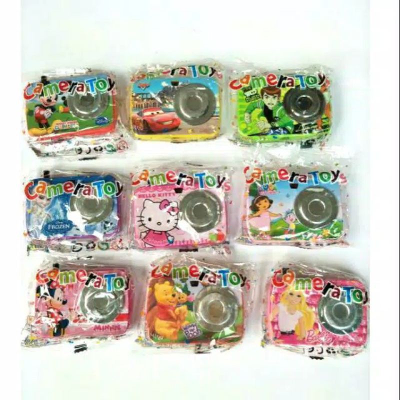 Mainan Kamera Cekrek Jadul Karakter Anak Murah