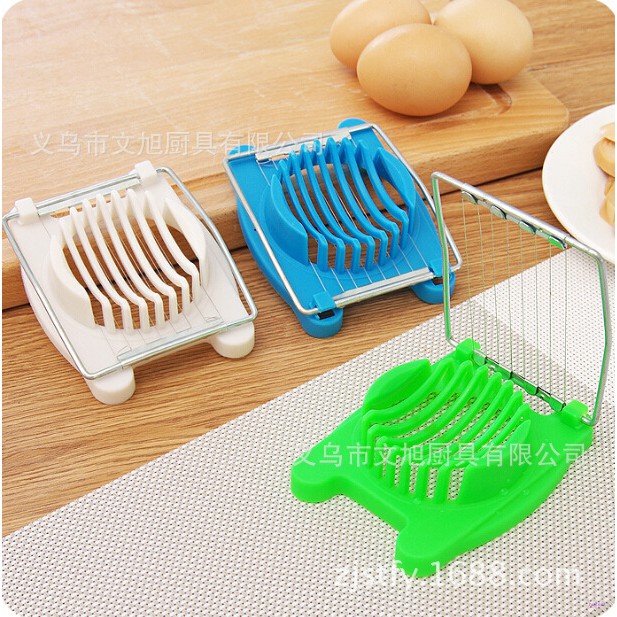 [READY STOCK] Color Random Multifunction Stainless Steel Fruit Cutter Chopper Peeler Egg Slicer Sectioner Mold Home Kitchen Tools