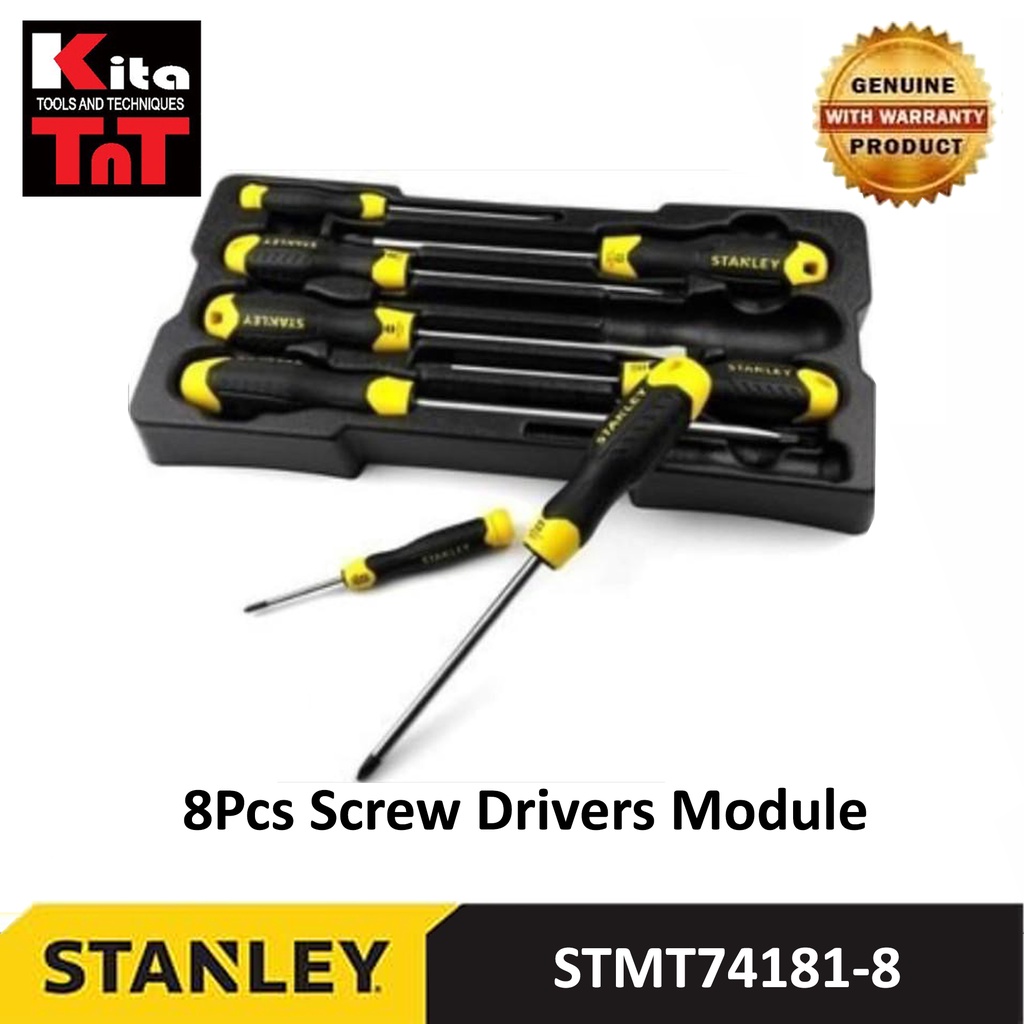 STANLEY - Obeng Set Screwdrivers Module - STMT74181-8