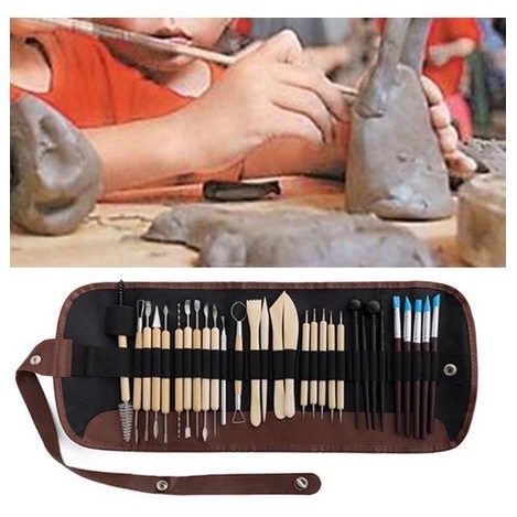 Pottery ToolS Set - Set Pena Ukir Tembikar (30pcs)