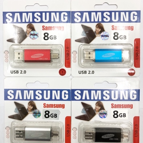 FLASHDISK FLASHDRIVE + OTG SAMSUNG TYPE C 8GB ORIGINAL