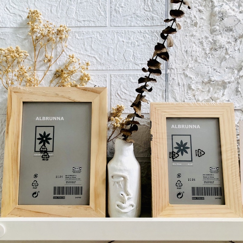 FRAME PANE  Bingkai Foto Kayu Asli Pinus 10x15 cm dan bingkai foto 13x18cmiBingkai foto kayu Bingkai