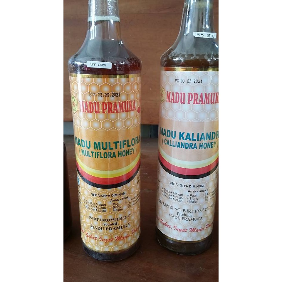 

madu multiflora madu pramuka 650ml