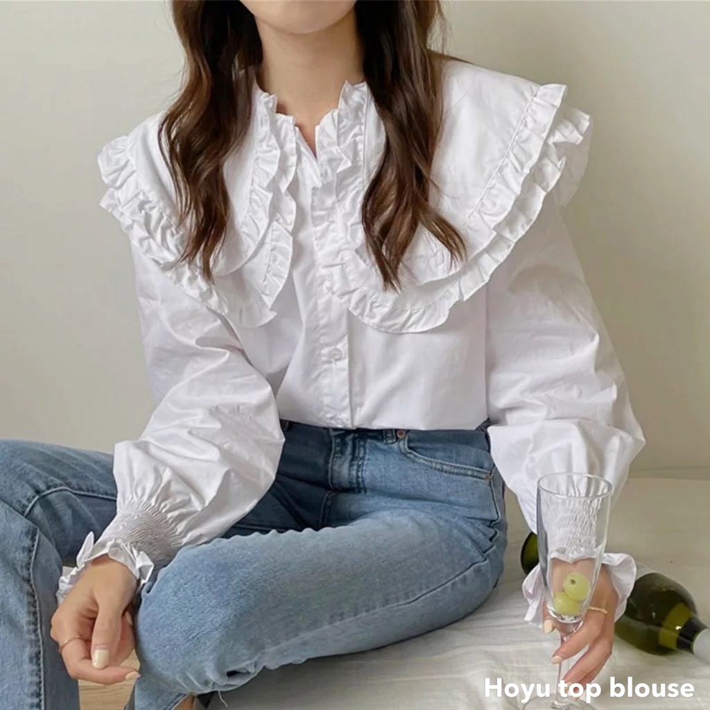 Hoyu top blouse - Thejanclothes