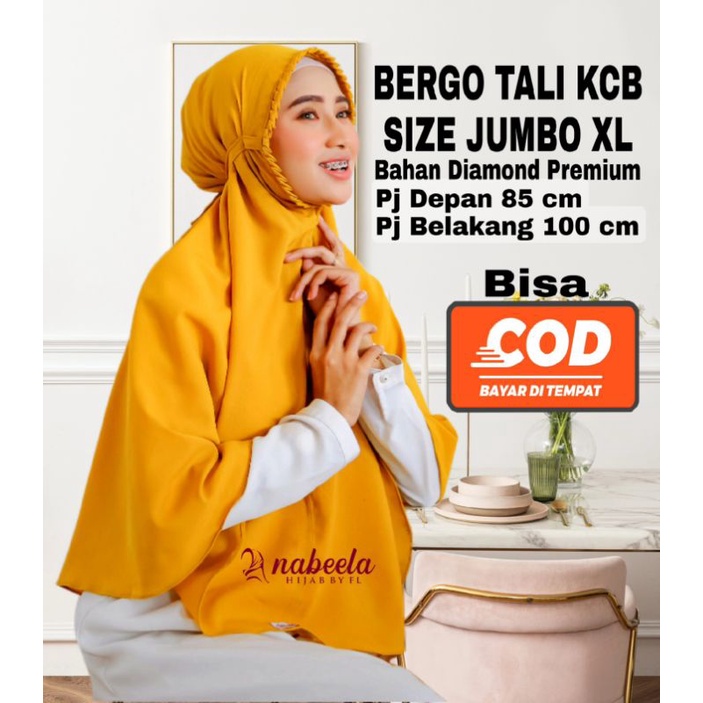 TERLARIS JILBAB INSTAN JUMBO KCB LIPIT BERGO TALI KCB LIPIT JUMBO KHIMAR KCB LIPIT DIAMOND MARYAM LI