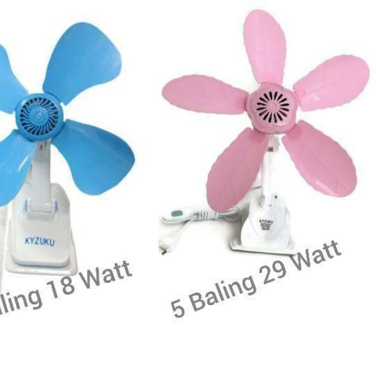 ۞ Kipas Angin Jepit Kyzuku 18w, 29w & 39 watt 3in1 ( Duduk, jepit & dinding) ♟