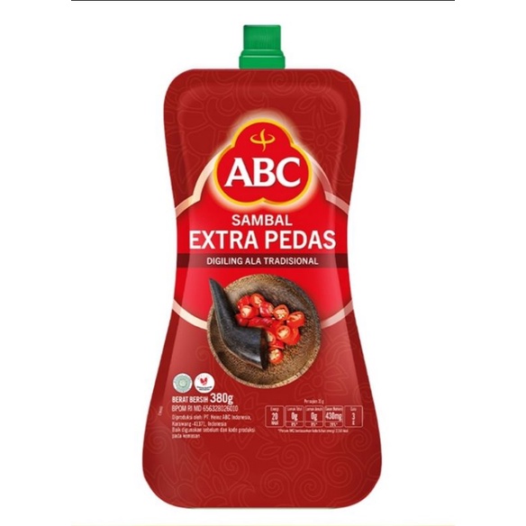 

ABC Saus Sambal Extra Pedas 380 ml