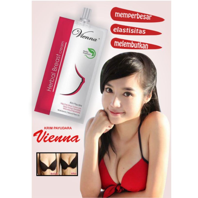 Vienna Breast cream  Pengencang Payudara Obat Pembesar Payudara Obat Pengencang Payudara