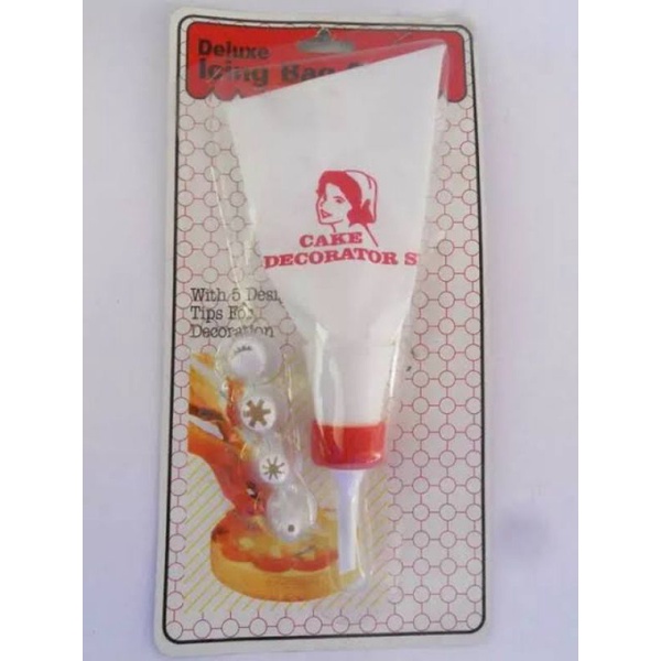 spuit icing bag / spuit plastik / alat dekorasi kue