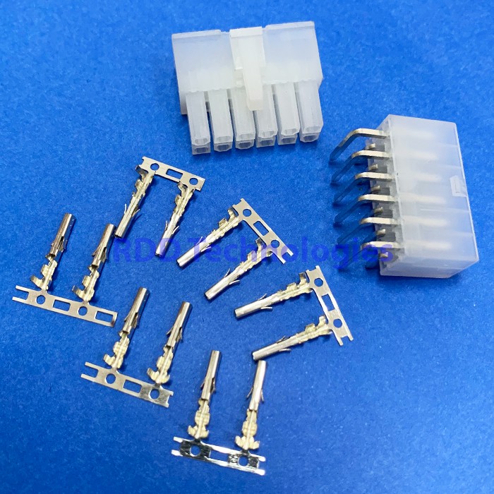 Satu Set Connector Molex 5557 2x6 Pin