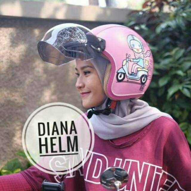 helm bogo DEWASA karakter keroppi doraemon hello kitty