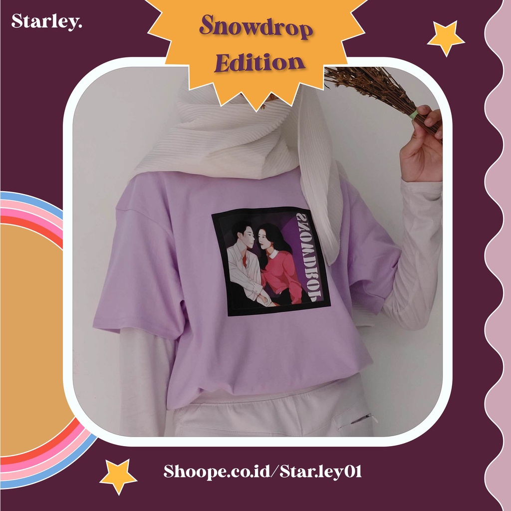 Snowdrop Kaos Kdrama / Tshirt Snowdrop Edition (FREEGIFT)